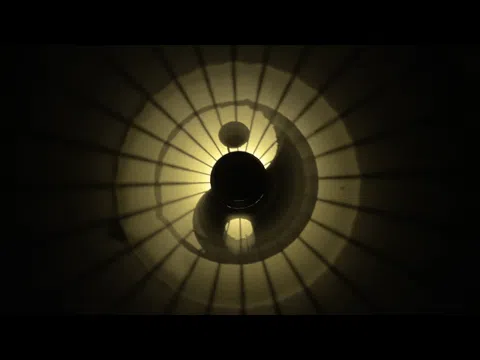 Ying-Yang - silhouette led candle lamp