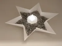 Coupelle etoile de Noel — photo 1