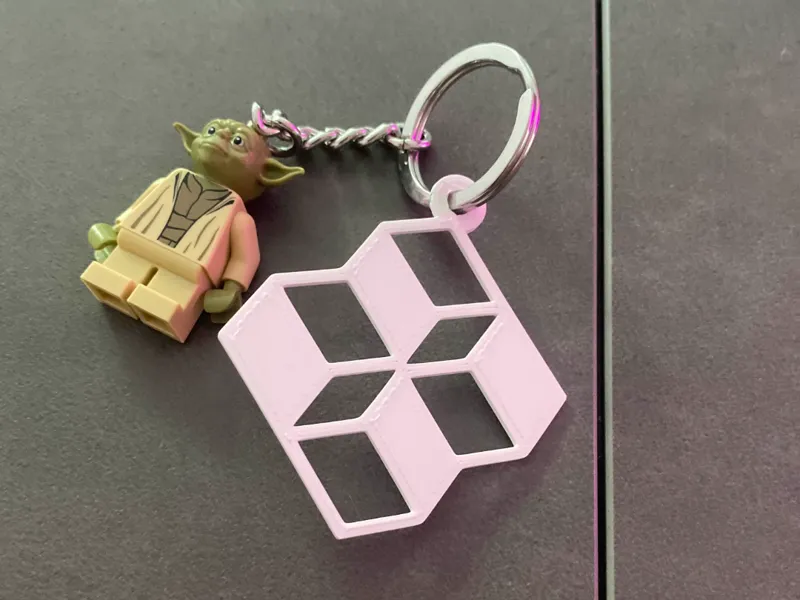 MakerWorld Logo Keychain