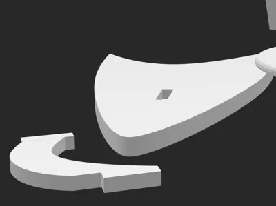 Removable Stand for the Star Trek USS Enterprise