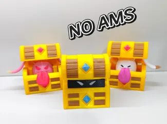 【社区首发 · 致敬经典】魔力宝贝 · 终极稀有：纯白吓人箱（NO AMS）