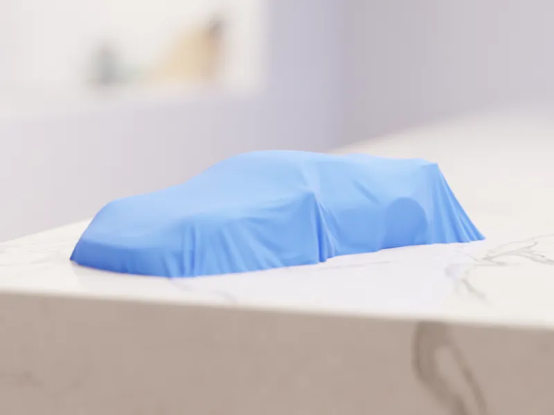 Porsche 911 under cloth