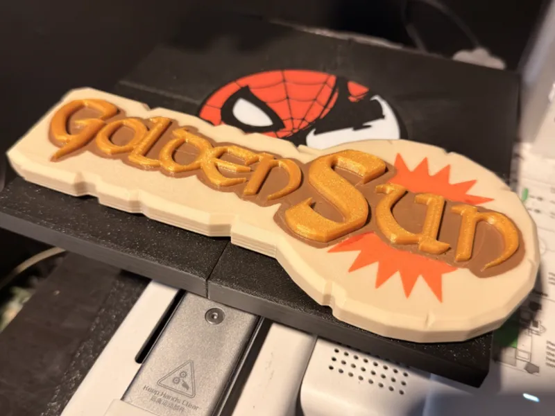 Golden Sun Logo GBA Game