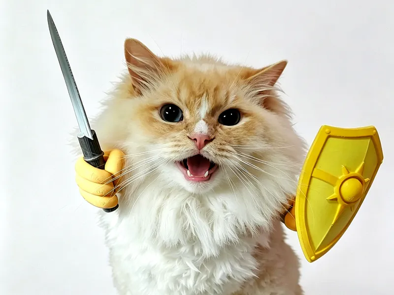 我的刀盾猫咪新围脖，单色多色任选