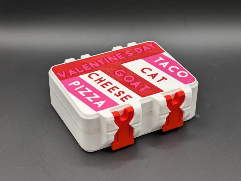 Taco Cat Goat Cheese Pizza Valentine Edition 