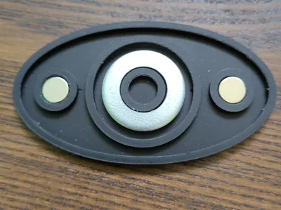75mm 8x2mm magnet M12-M14 washer wargaming base
