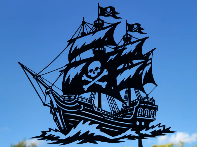 Pirate Ship Wall Art