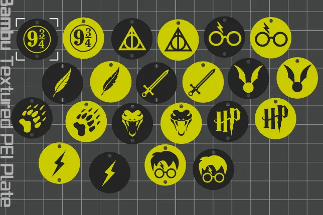 Modular Wizarding Earrings Expansion Pack 1 view 4
