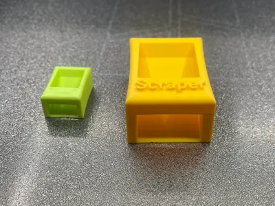 Fast easy print Purge Line scraper 