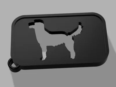 Dog Keychain