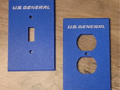 US General Plates Single + Double