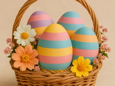 Colorful Easter Egg – Easy Print with or w/o AMS