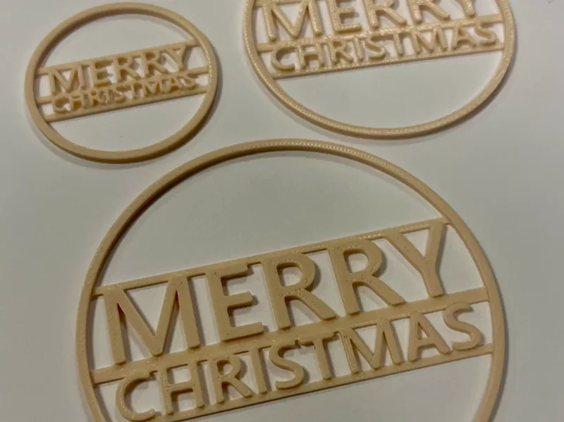 MC - 1,8mm infill plate - Christmas ornament