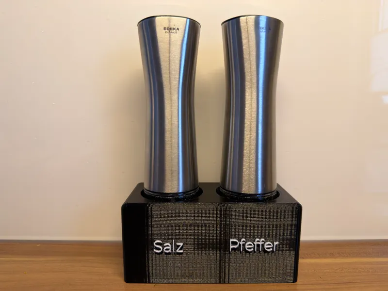 Edeka elektrische Salz und Pfeffermühle