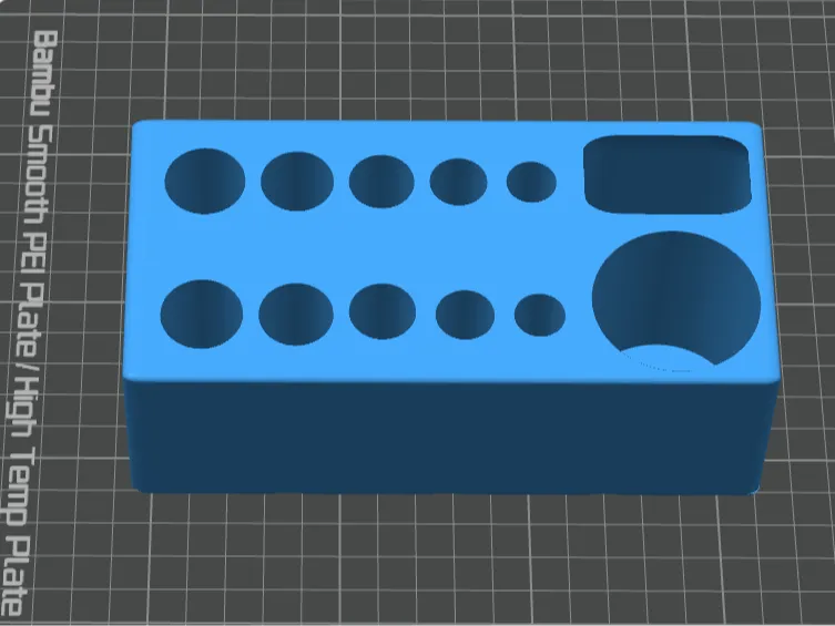 Gridfinity vertical storage for magnet dispensers