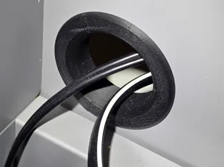 Cable Passthrough for Thin Panels