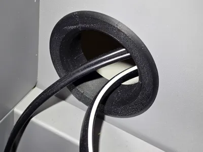 Cable Passthrough for Thin Panels