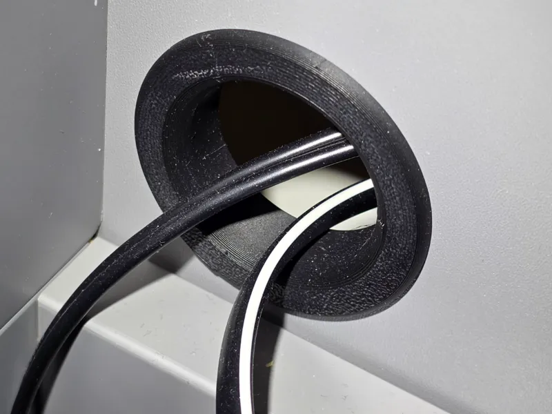 Cable Passthrough for Thin Panels