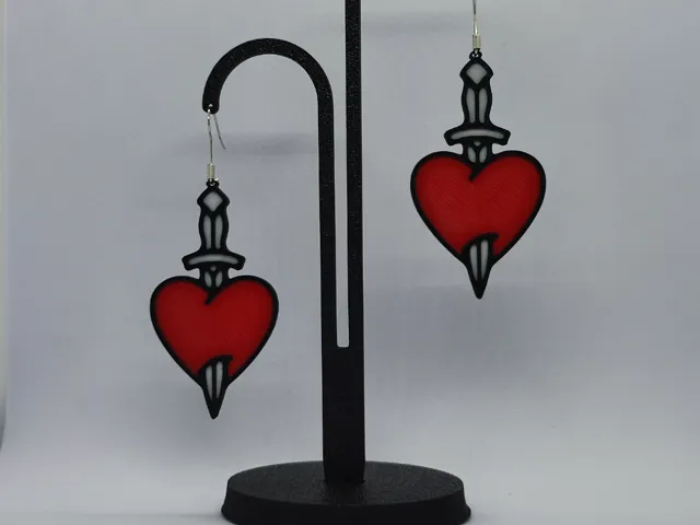 Pendientes Amor Mortal