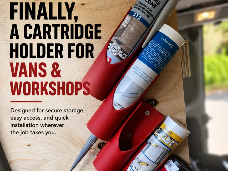 Cartridge Holder for Vans & Workshops