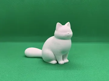 Modelo para impresión 3D: Cat — vista de referencia 3