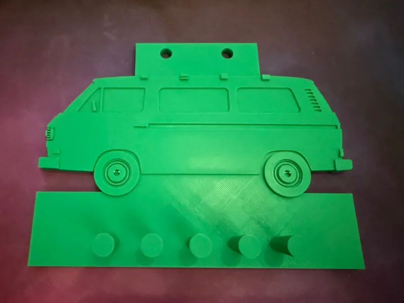 VW Transporter T3 Van Schlüsselbrett (Key Holder)