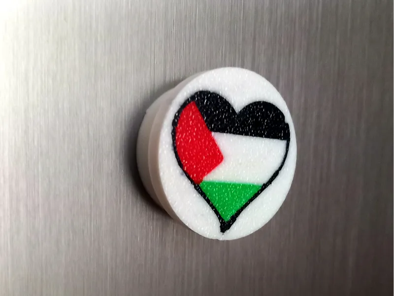 Magnet Palestine Heart