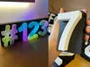 3D Number "7" – modular, LED-compatible & part of the 0–9 series
