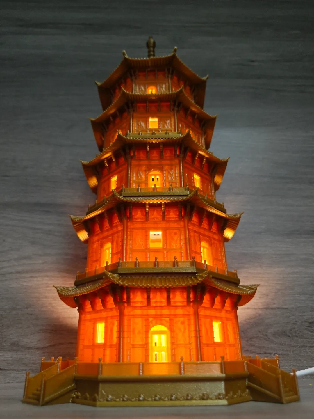 Miniatura 1 do modelo 3D 黑神话悟空之镇国塔（仁寿塔）