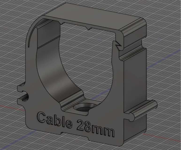 Clamp for Cable 28mm