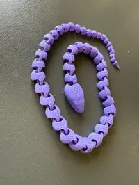 Serpent articulé à écailles — photo 9