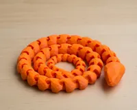 Serpent articulé à écailles — photo 10