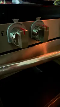 Verrous de sécurité pour boutons de cuisinière à gaz Samsung — photo 2