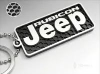 Rubicon keychain