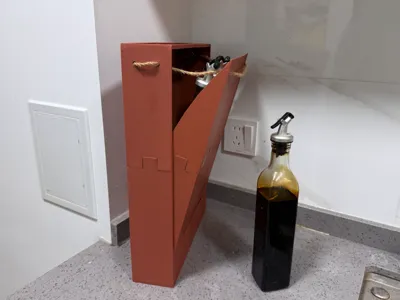 Spice Bottle Storage Box