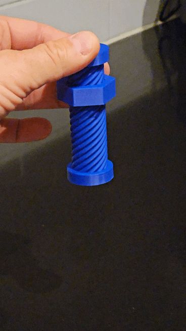 Fidget Screw within a Screw by _borizMakerWorld: Download Free 3D Models
