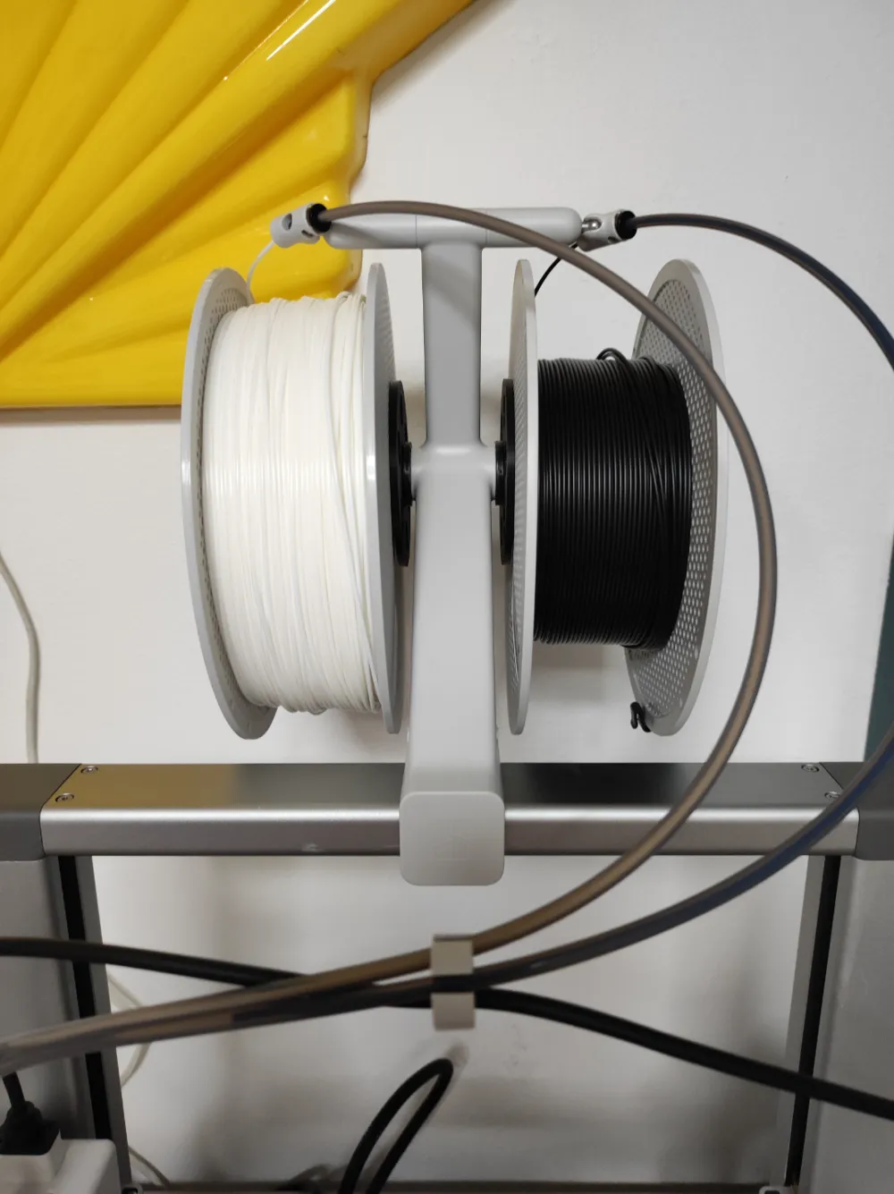 Double spool holder with bearings for A1 by SnailPrint MakerWorld ...