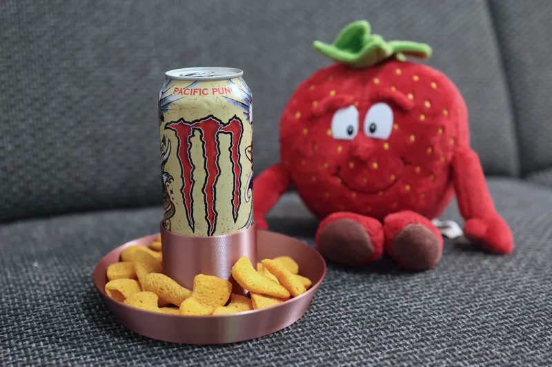 Can and food holder