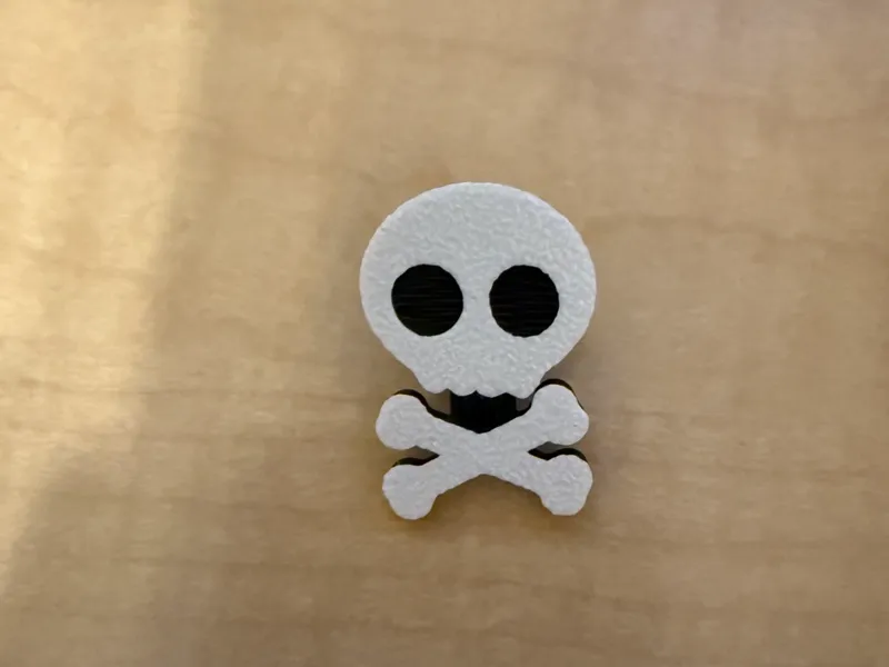 Awsome skull croc charm