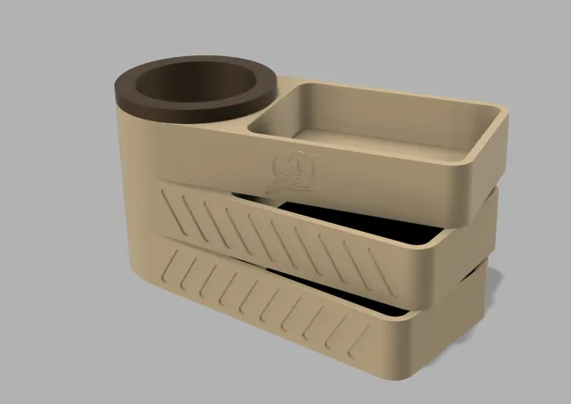 Rotating spacious Desktop Organizer
