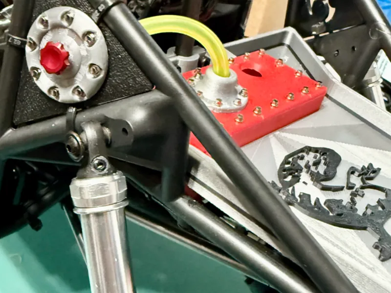 Bed and Fuel Cell setup for Axial Gilamon 