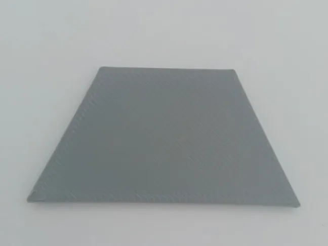 Flat 2D trapezium shape