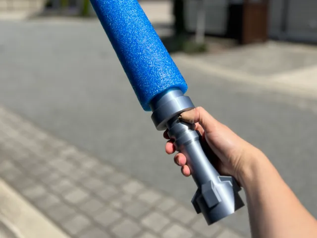 LEG0 Brick Lightsabr Inspired Pool Noodle Handle