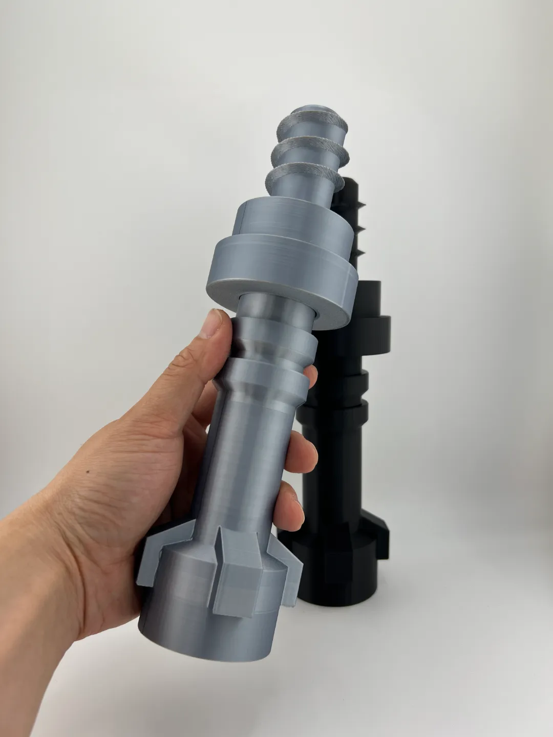 LEG0 Brick Lightsabr Inspired Pool Noodle Handle view 3