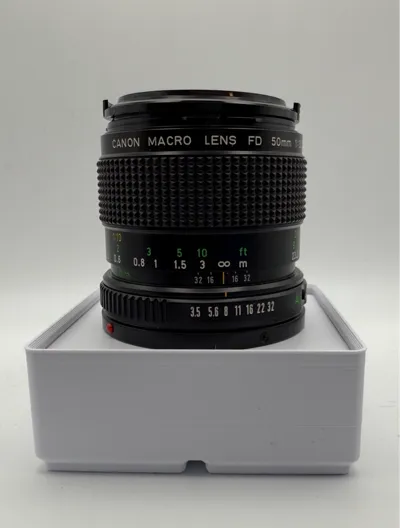 Canon FD Lens Gridfinity Holder (2x2)