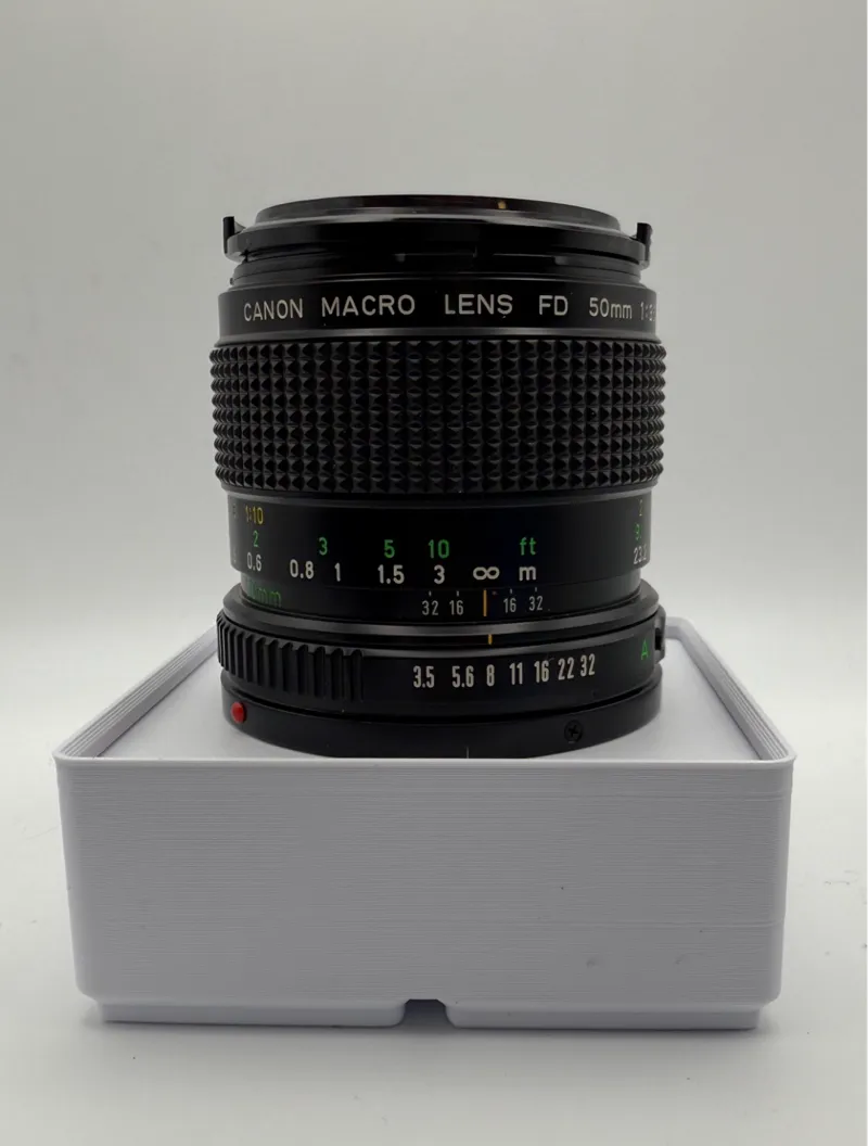 Canon FD Lens Gridfinity Holder (2x2)