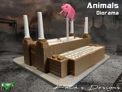 Animals Diorama - Pink Floyd