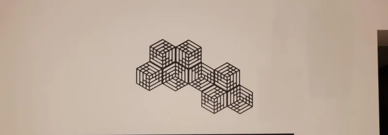 Hexagonal Wall multi piece