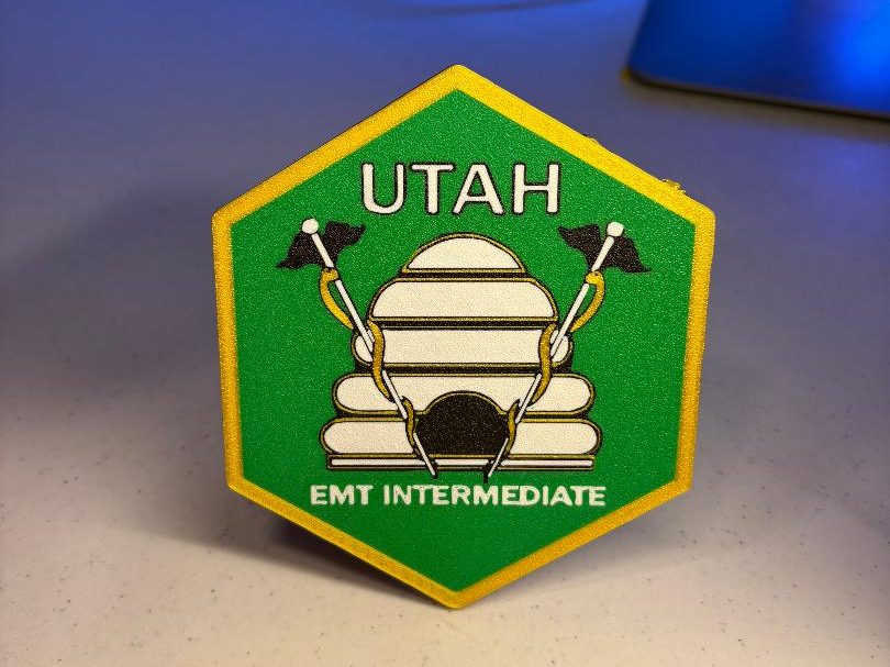 Utah Intermediate Patch Hitch Cover