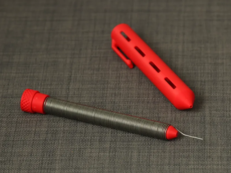 Solder Wire Pen w/ Snap-Fit Reload System